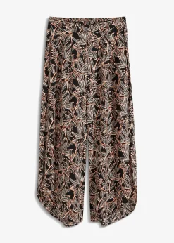 Pantalon palazzo fendu en bas