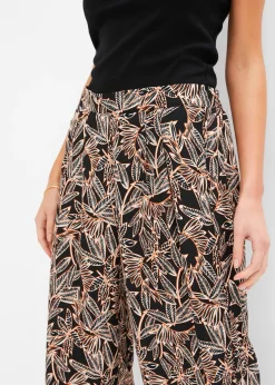 Pantalon palazzo fendu en bas