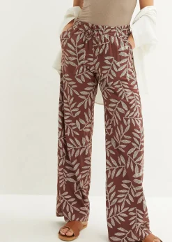 Pantalon palazzo imprimé