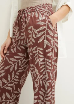 Pantalon palazzo imprimé