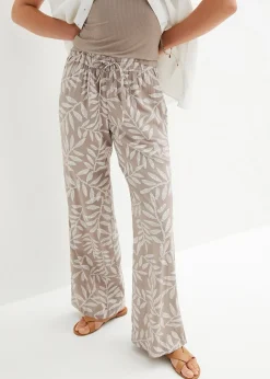 Pantalon palazzo imprimé