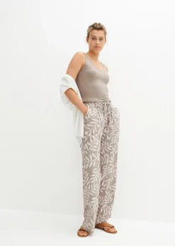 Pantalon palazzo imprimé