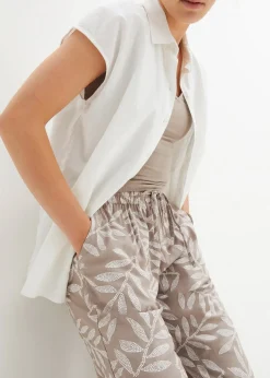 Pantalon palazzo imprimé