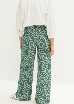 Pantalon palazzo imprimé