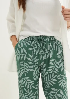 Pantalon palazzo imprimé