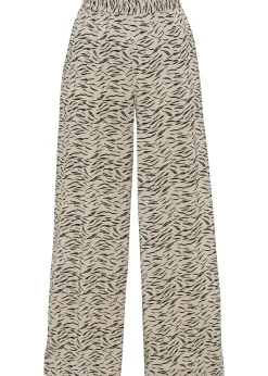 Pantalon palazzo imprimé