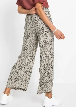 Pantalon palazzo imprimé