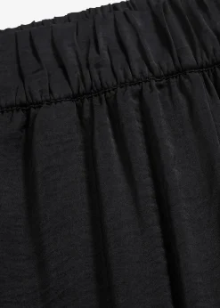 Pantalon palazzo léger et fluide, taille haute et confortable, long