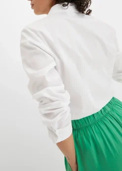 Pantalon palazzo léger et fluide, taille haute et confortable, long