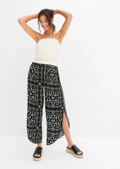 Pantalon paréo fendu sur les côtés