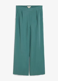 Pantalon raccourci en viscose mélangée