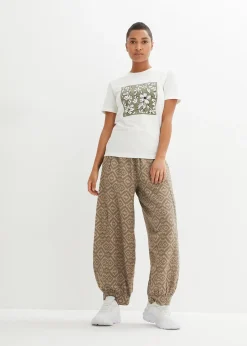 Pantalon sarouel 100% coton