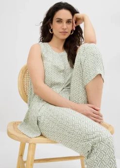 Pantalon sarouel en viscose