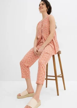 Pantalon sarouel en viscose