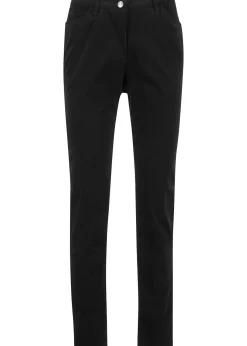 Pantalon slim en velours côtelé extensible
