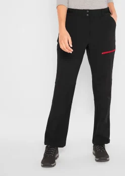 Pantalon softshell extensible à poches, déperlant