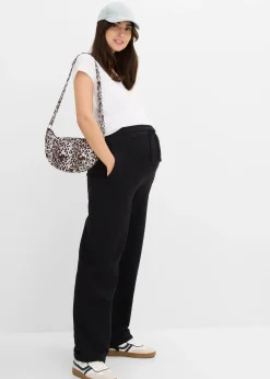 Pantalon sweat de grossesse, largeur réglable, 100% coton