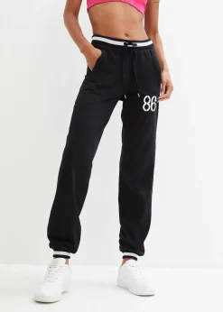 Pantalon sweat en matière extensible