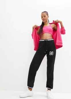 Pantalon sweat en matière extensible
