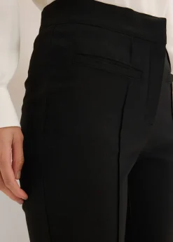 Pantalon taille extensible en bengaline