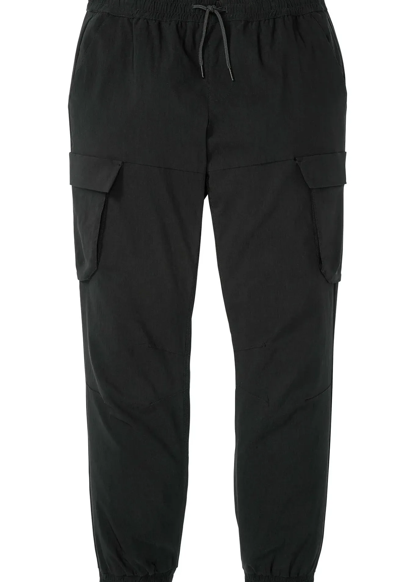 Pantalon taille extensible avec poches cargo, droit et regular
