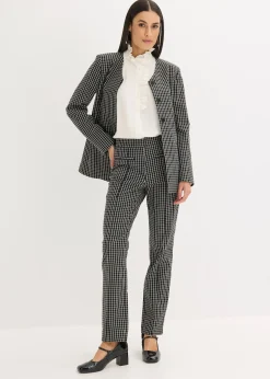 Pantalon taille extensible en bengaline