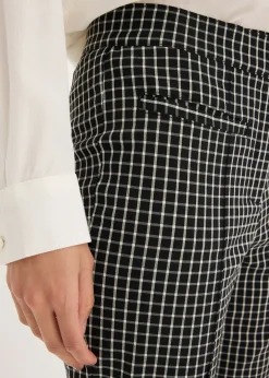 Pantalon taille extensible en bengaline