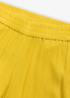 Pantalon taille élastiquée en viscose fluide