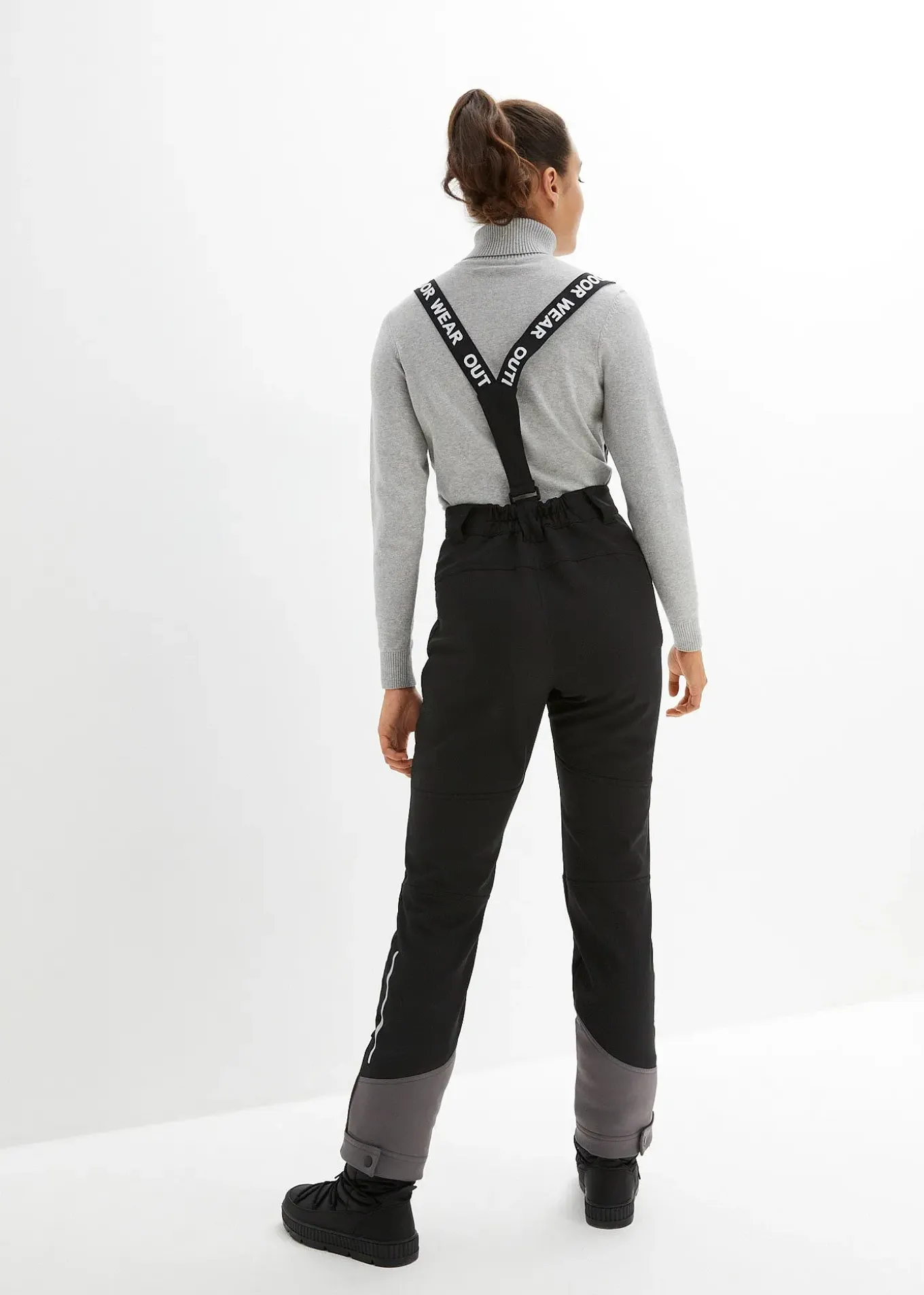 Pantalon technique en softshell extensible et déperlant