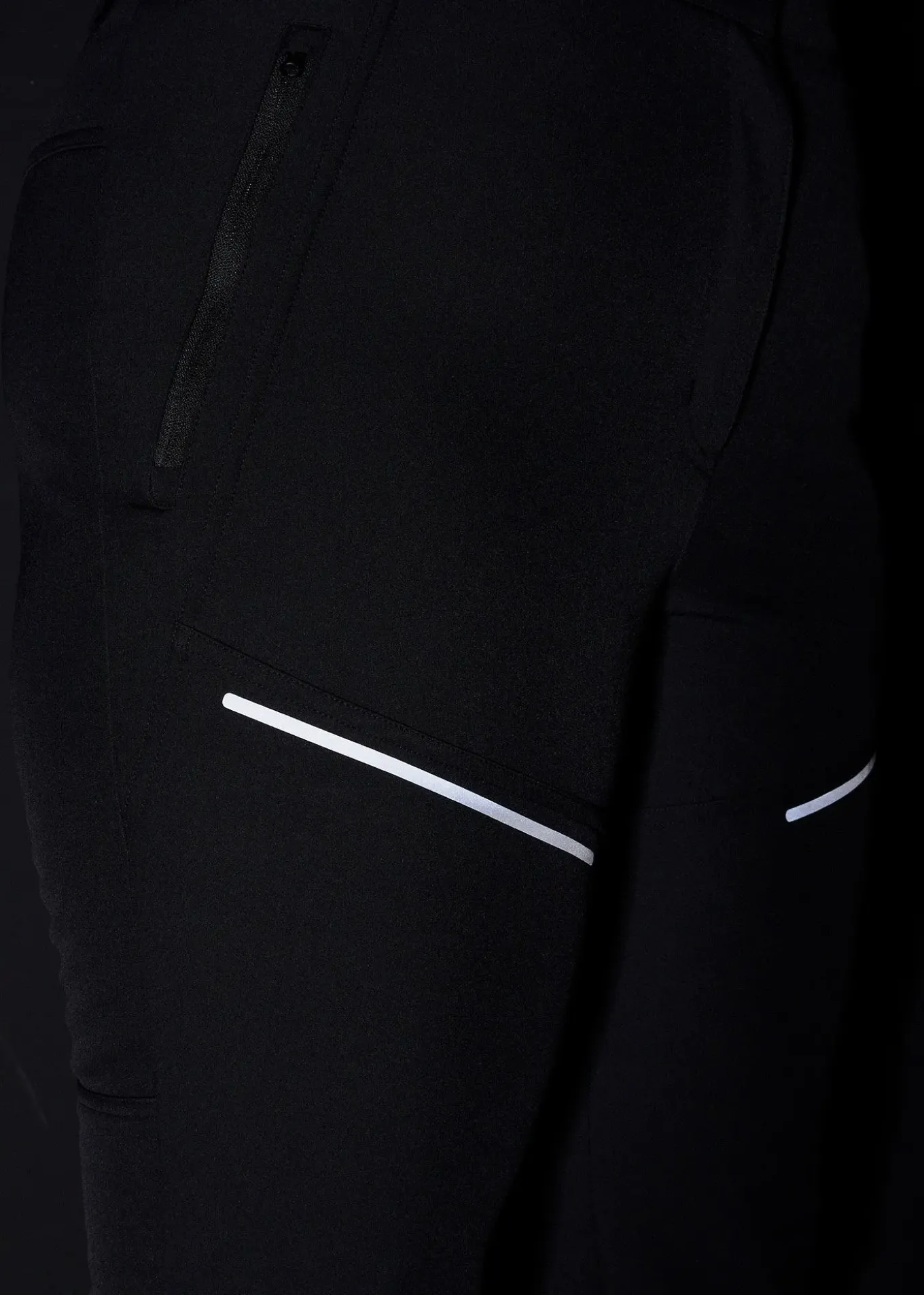 Pantalon technique en softshell extensible et déperlant