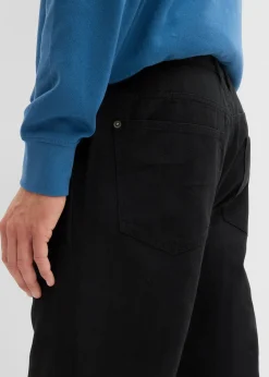 Pantalon thermique, droit et décontracté, taille élastiquée