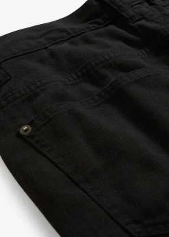 Pantalon thermique, droit et décontracté, taille élastiquée