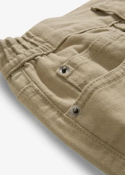 Pantalon thermique, droit et décontracté, taille élastiquée