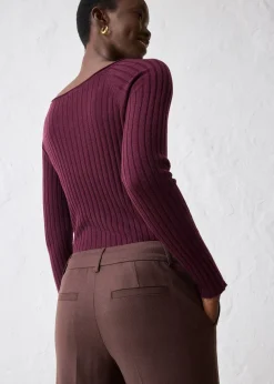 Pantalon étroit et doux