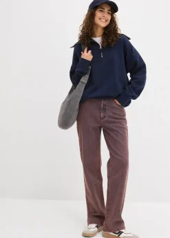Pantalon twill délavé