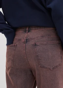 Pantalon twill délavé