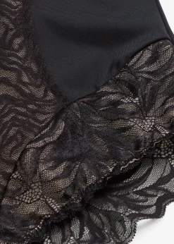 Panty sculptant à dentelle, maintien modéré