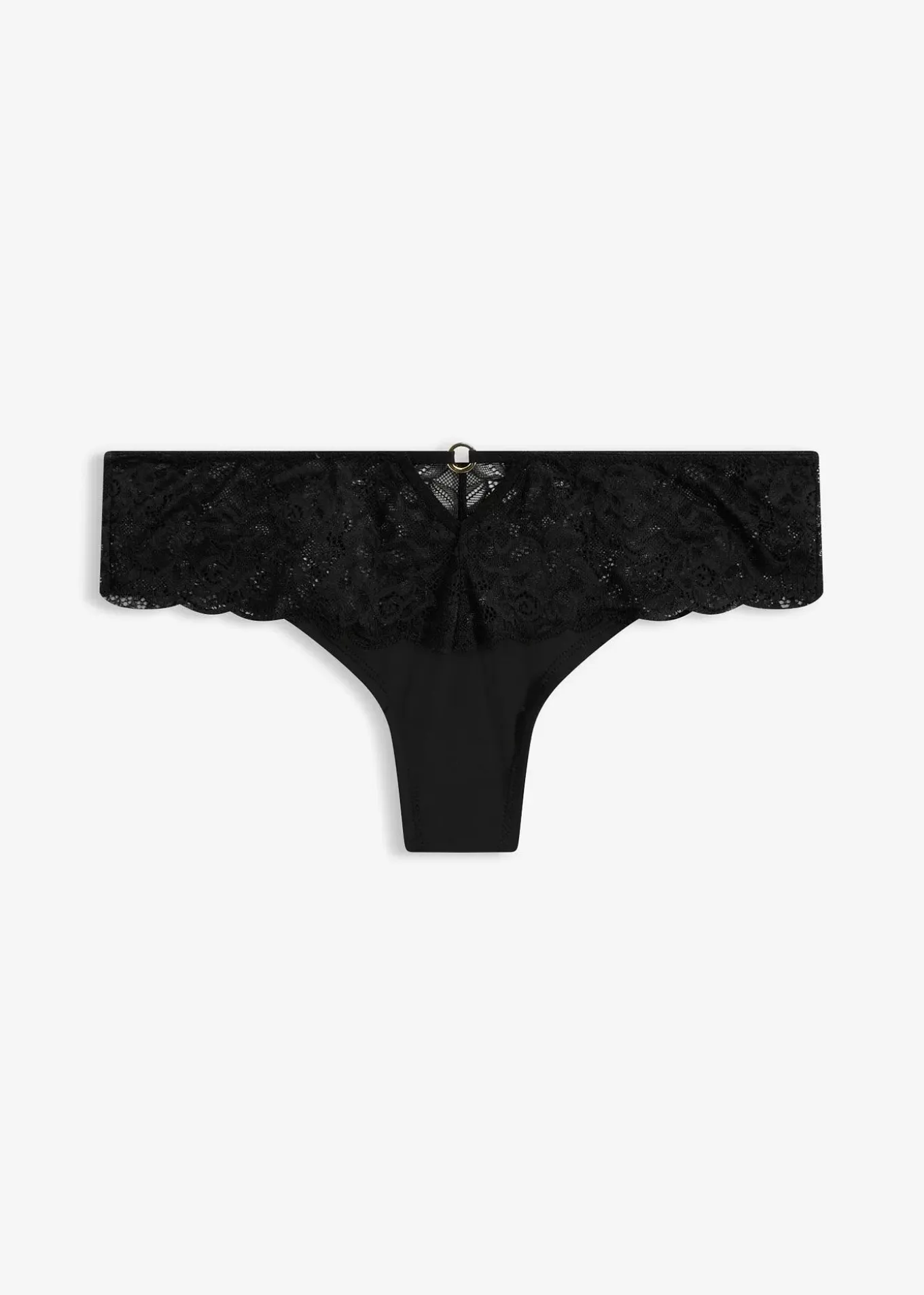 Panty-string à dentelle florale