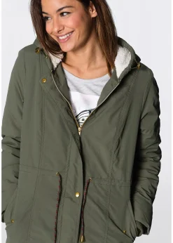 Parka avec doublure peluche