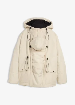 Parka de grossesse 6-en-1 avec gilet polaire détachable