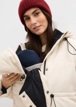 Parka de grossesse 6-en-1 avec gilet polaire détachable