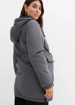 Parka de grossesse et de portage doublée sherpa