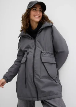 Parka de grossesse et de portage doublée sherpa