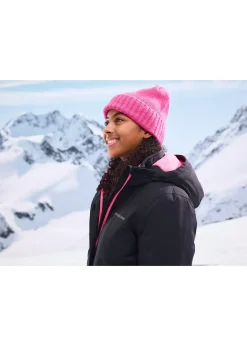 Parka de ski imperméable à détails sportifs