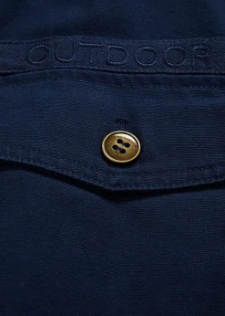 Parka d’hiver 100% coton avec doublure sherpa