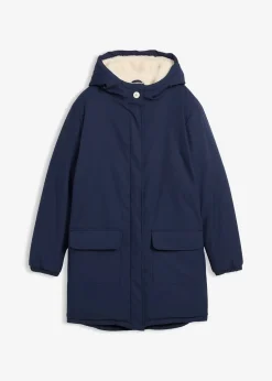 Parka d’hiver déperlante avec doublure en sherpa