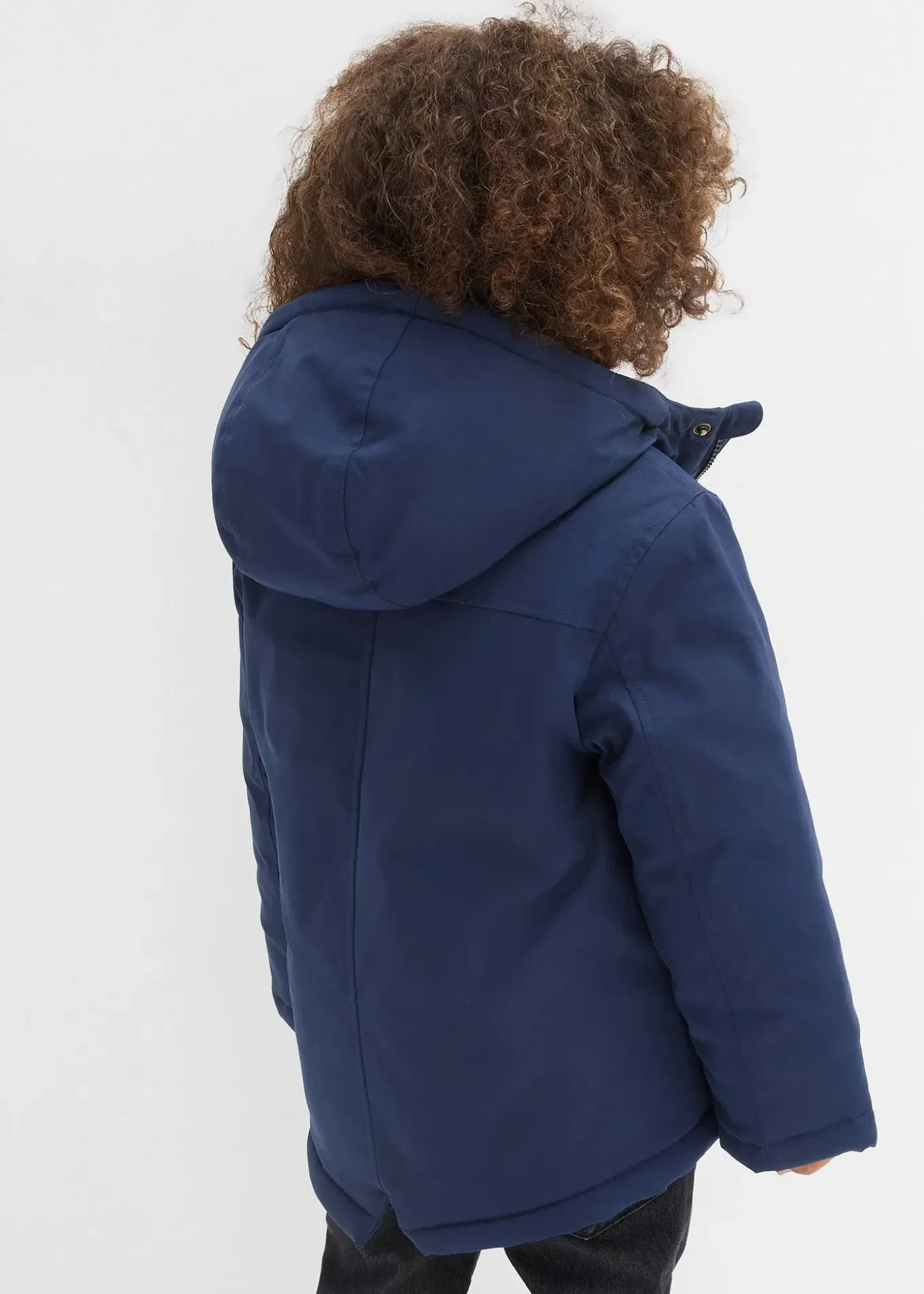 Parka d’hiver déperlante avec doublure en sherpa