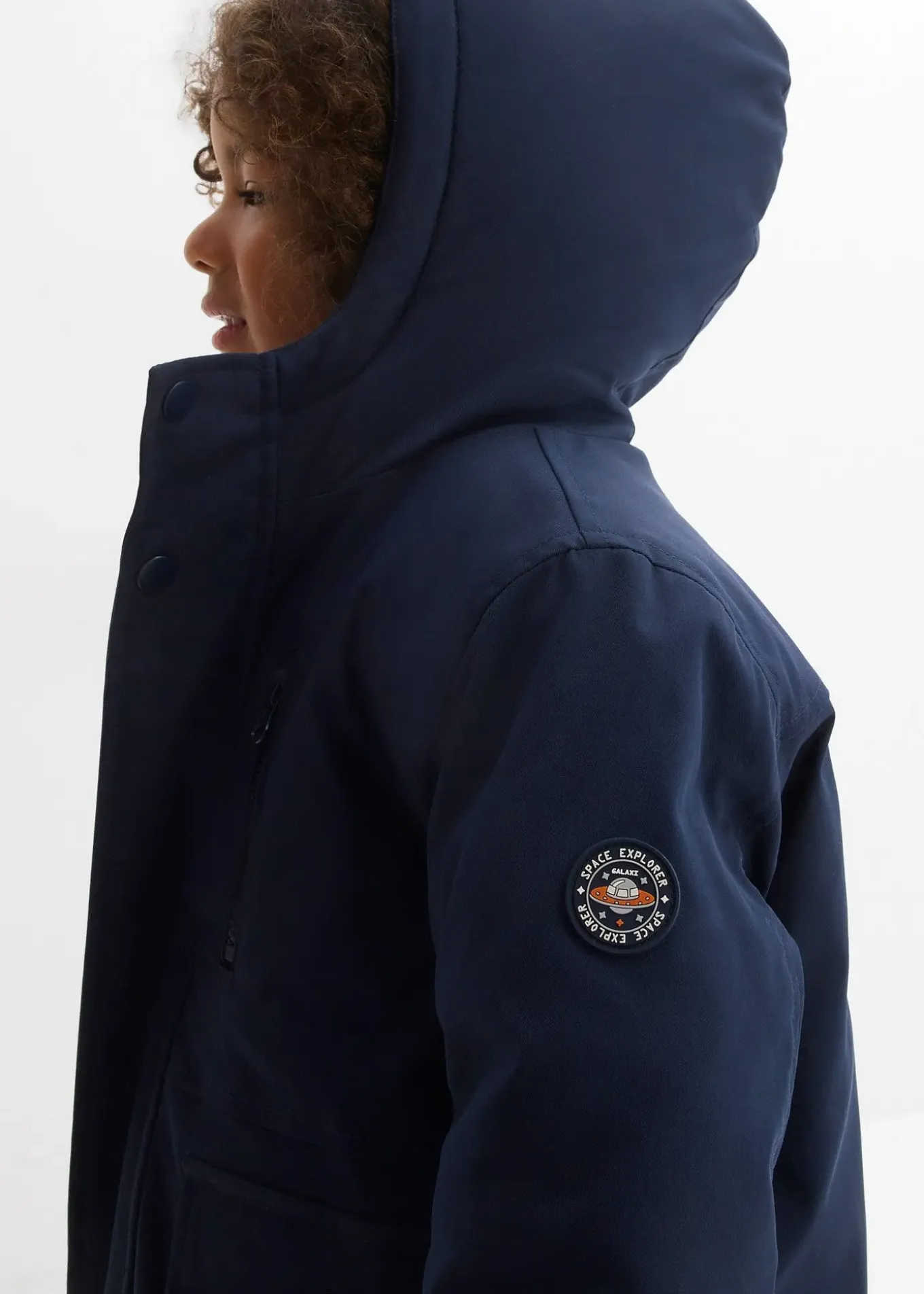 Parka d’hiver déperlante avec doublure en sherpa