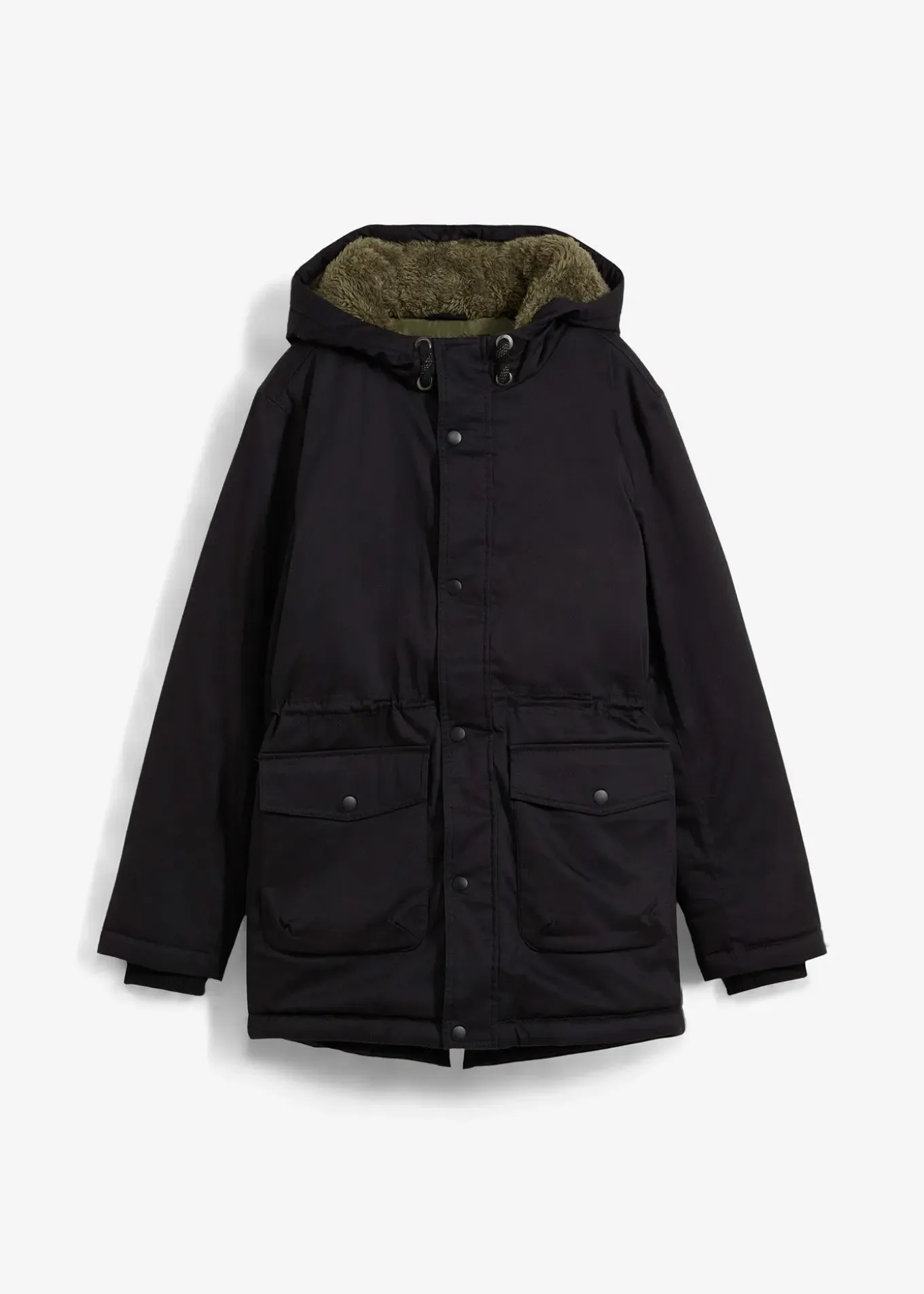 Parka d’hiver déperlante, chaudement doublée