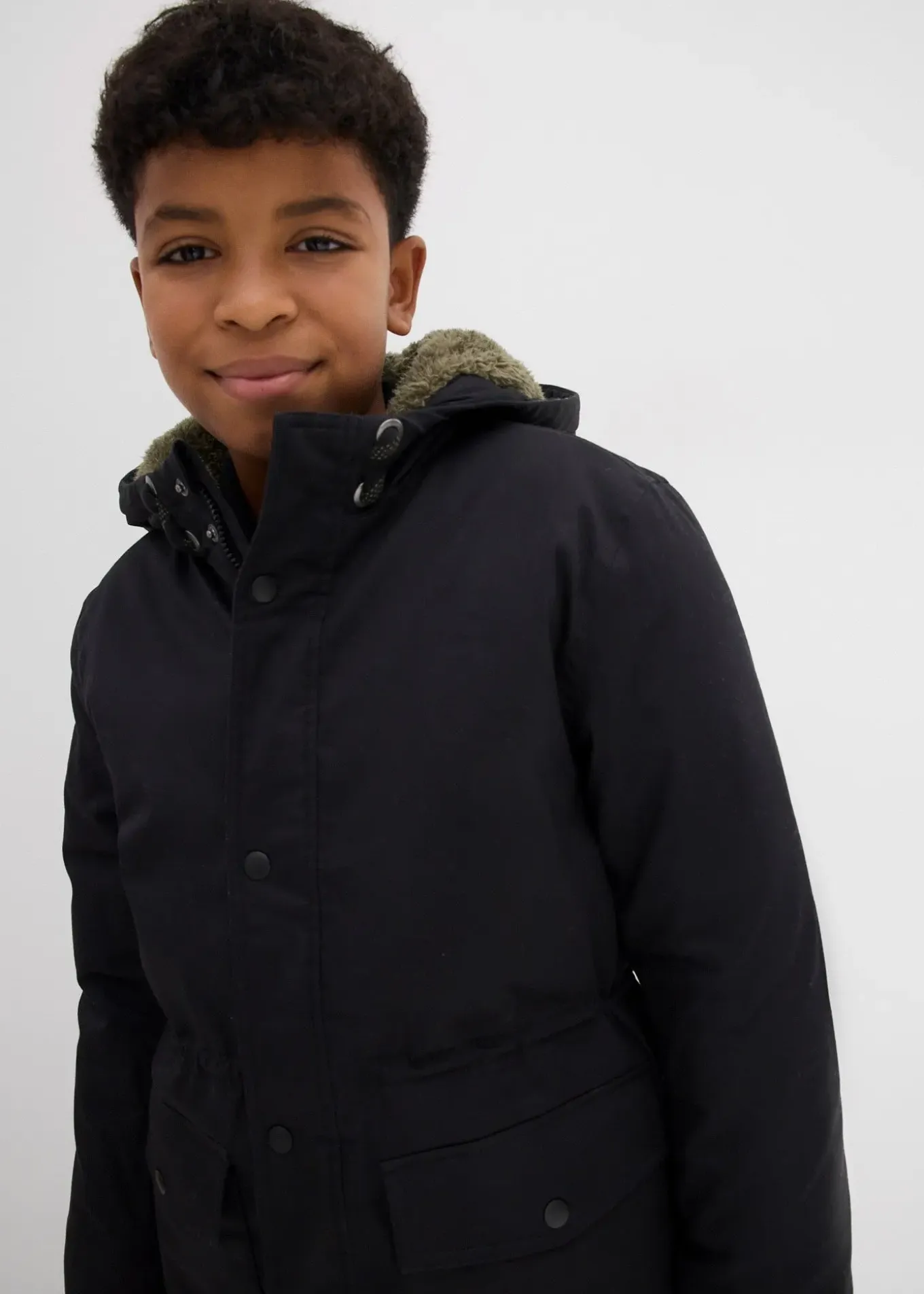 Parka d’hiver déperlante, chaudement doublée